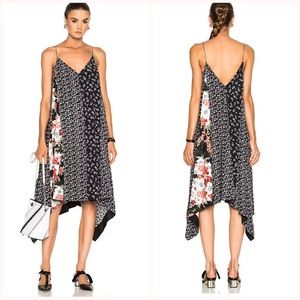 Rag & Bone Londar asymmetrical hem Flowy dress
